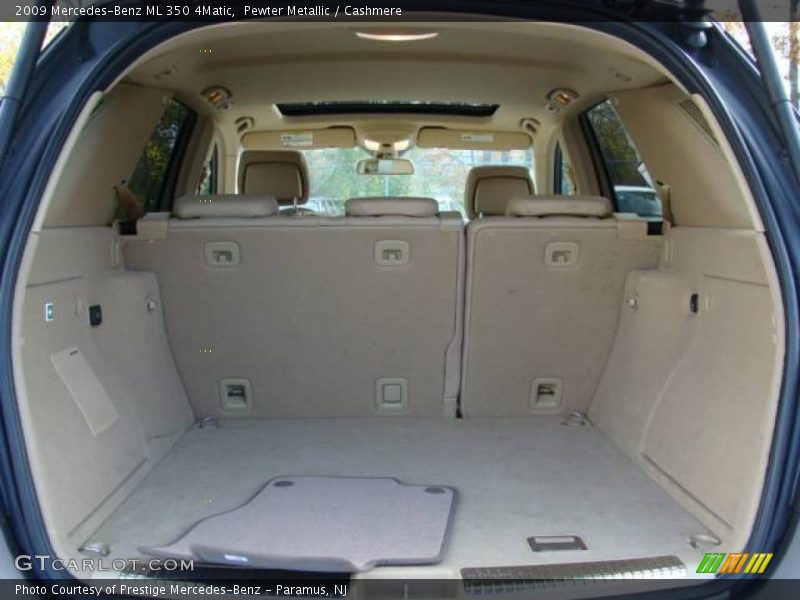 Pewter Metallic / Cashmere 2009 Mercedes-Benz ML 350 4Matic