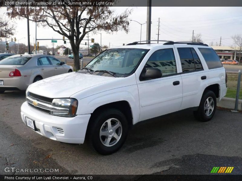 Summit White / Light Gray 2006 Chevrolet TrailBlazer LS 4x4