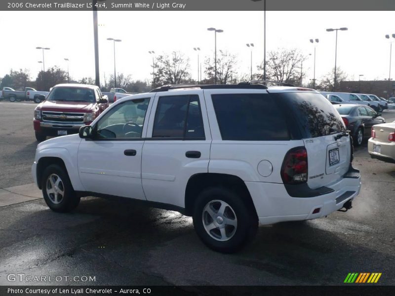 Summit White / Light Gray 2006 Chevrolet TrailBlazer LS 4x4