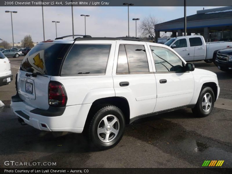 Summit White / Light Gray 2006 Chevrolet TrailBlazer LS 4x4