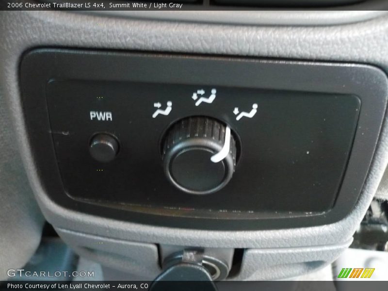 Summit White / Light Gray 2006 Chevrolet TrailBlazer LS 4x4