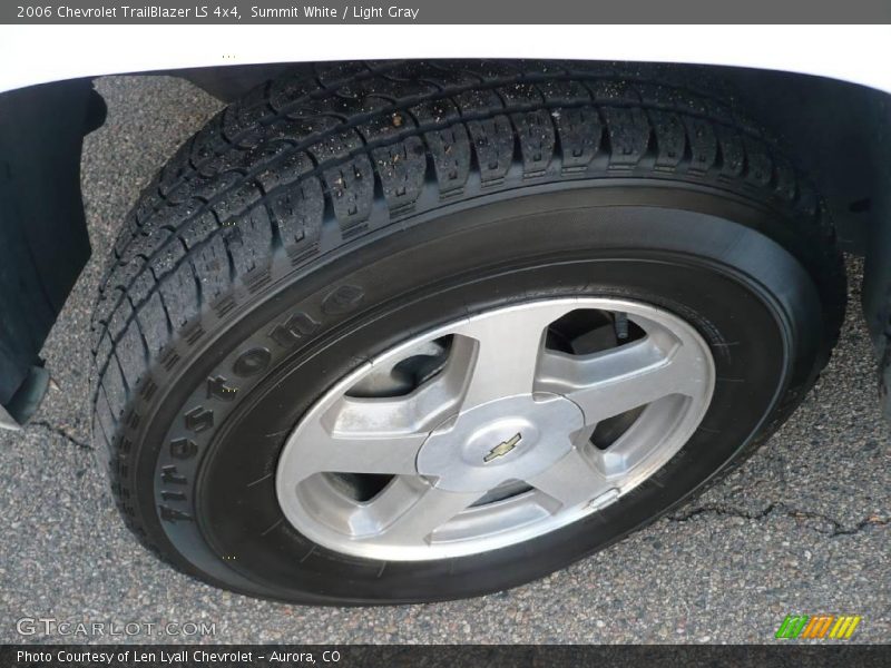 Summit White / Light Gray 2006 Chevrolet TrailBlazer LS 4x4