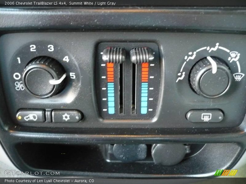 Summit White / Light Gray 2006 Chevrolet TrailBlazer LS 4x4