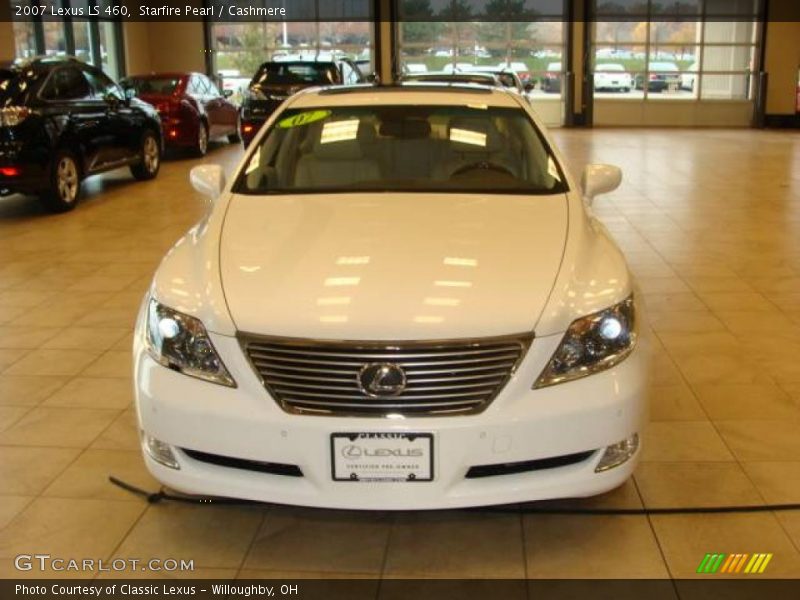 Starfire Pearl / Cashmere 2007 Lexus LS 460