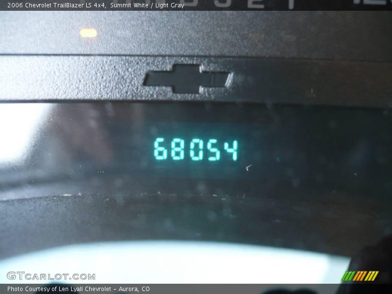 Summit White / Light Gray 2006 Chevrolet TrailBlazer LS 4x4