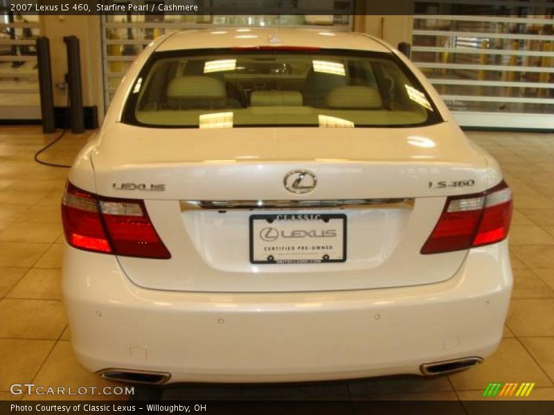 Starfire Pearl / Cashmere 2007 Lexus LS 460