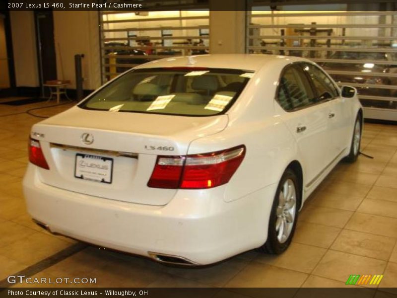 Starfire Pearl / Cashmere 2007 Lexus LS 460