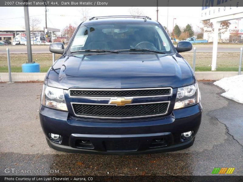 Dark Blue Metallic / Ebony 2007 Chevrolet Tahoe LT 4x4