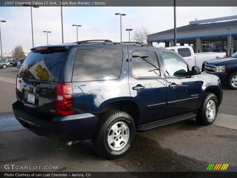 Dark Blue Metallic / Ebony 2007 Chevrolet Tahoe LT 4x4
