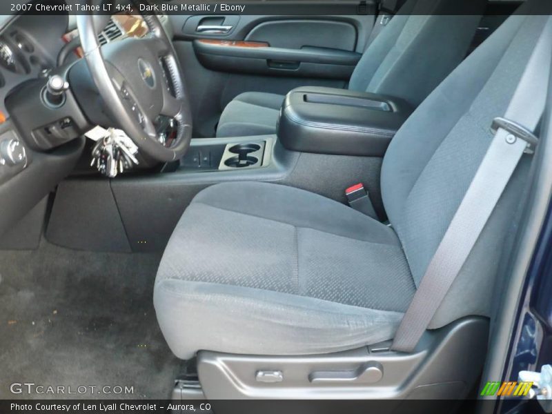 Dark Blue Metallic / Ebony 2007 Chevrolet Tahoe LT 4x4