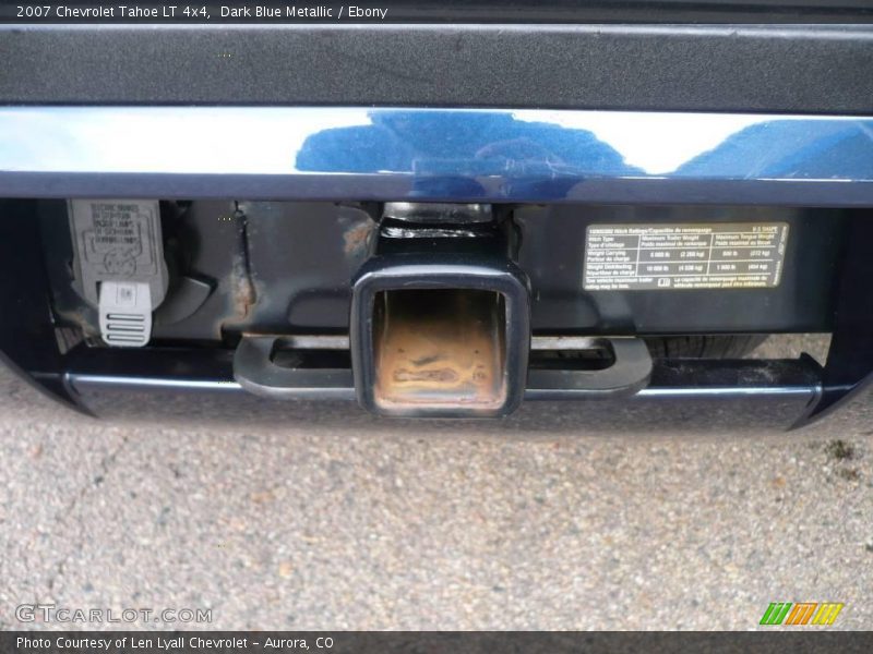 Dark Blue Metallic / Ebony 2007 Chevrolet Tahoe LT 4x4