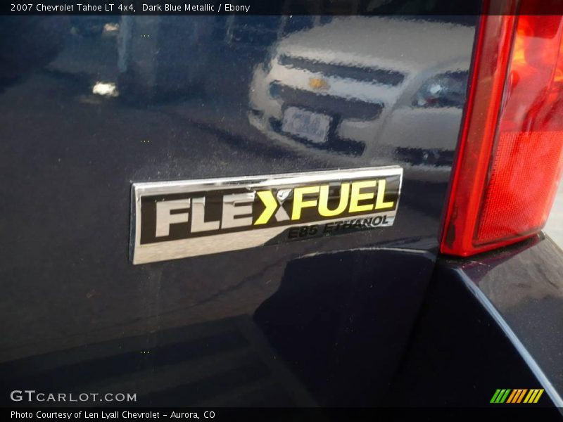 Dark Blue Metallic / Ebony 2007 Chevrolet Tahoe LT 4x4