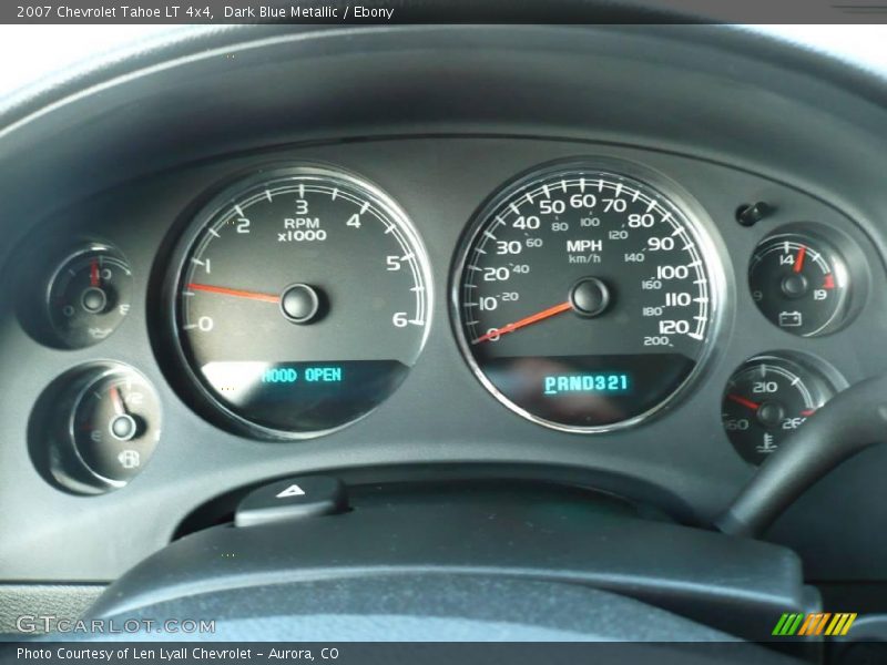 Dark Blue Metallic / Ebony 2007 Chevrolet Tahoe LT 4x4