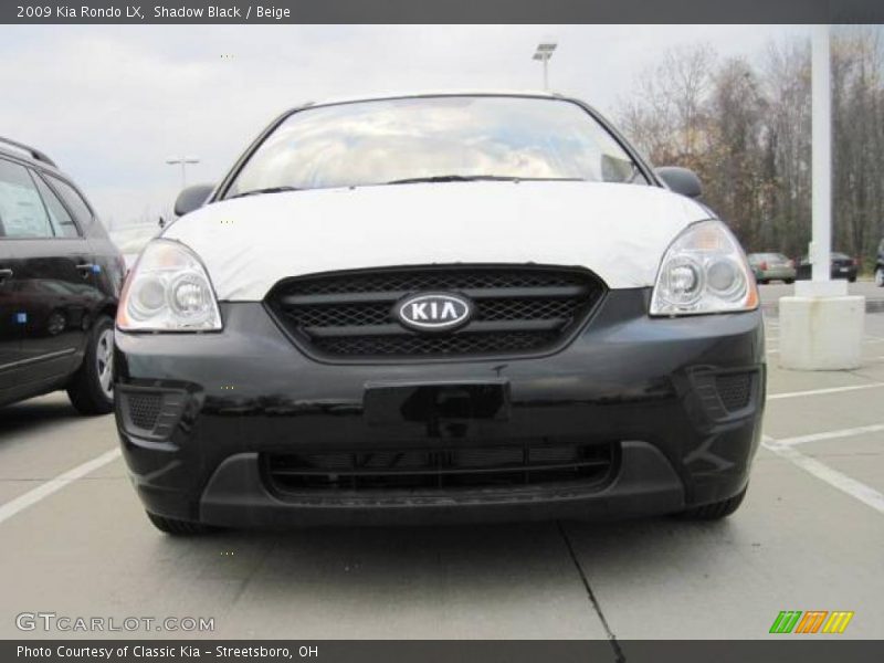Shadow Black / Beige 2009 Kia Rondo LX