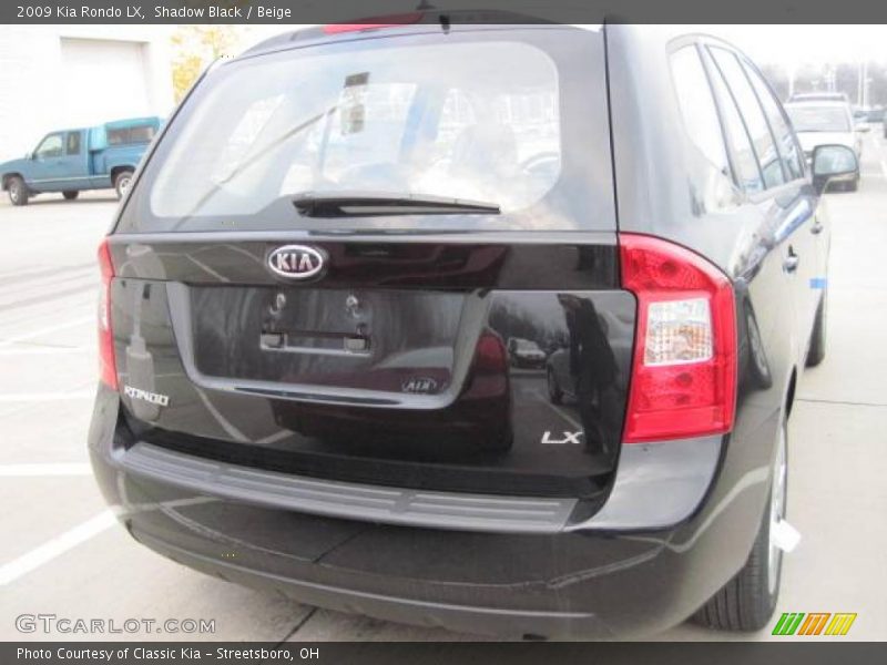 Shadow Black / Beige 2009 Kia Rondo LX