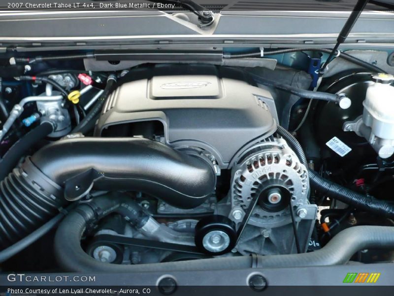 Dark Blue Metallic / Ebony 2007 Chevrolet Tahoe LT 4x4