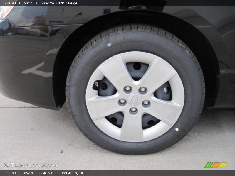 Shadow Black / Beige 2009 Kia Rondo LX