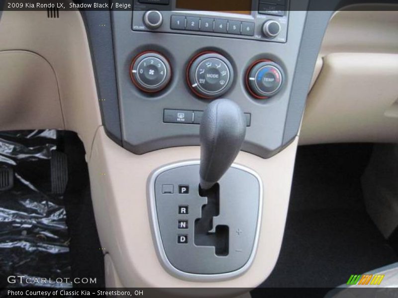 Shadow Black / Beige 2009 Kia Rondo LX
