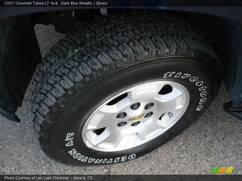 Dark Blue Metallic / Ebony 2007 Chevrolet Tahoe LT 4x4
