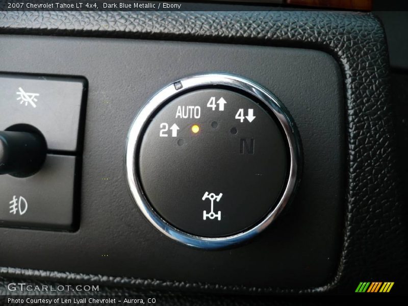 Dark Blue Metallic / Ebony 2007 Chevrolet Tahoe LT 4x4