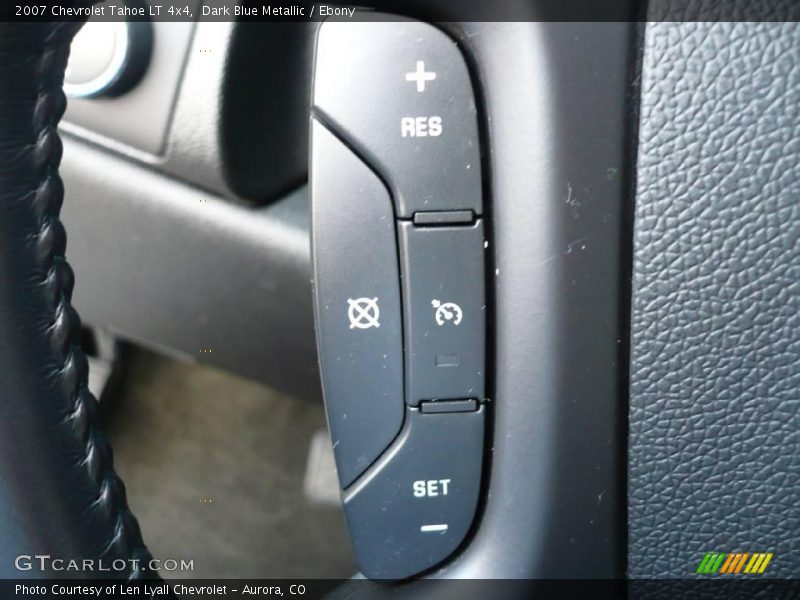 Dark Blue Metallic / Ebony 2007 Chevrolet Tahoe LT 4x4