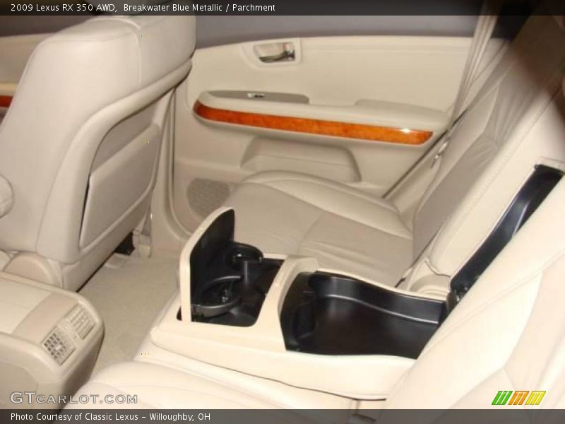 Breakwater Blue Metallic / Parchment 2009 Lexus RX 350 AWD