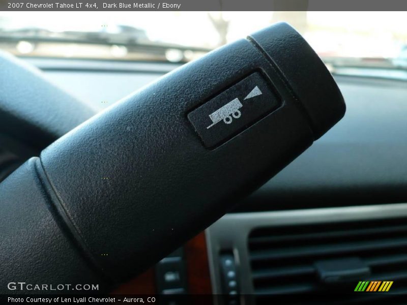 Dark Blue Metallic / Ebony 2007 Chevrolet Tahoe LT 4x4