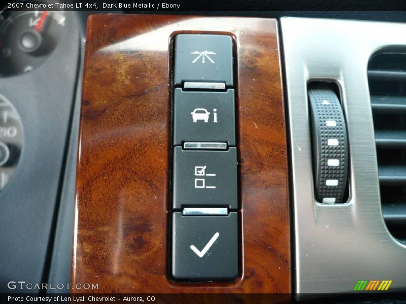 Dark Blue Metallic / Ebony 2007 Chevrolet Tahoe LT 4x4