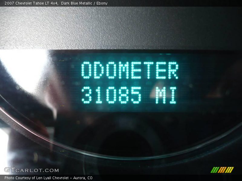 Dark Blue Metallic / Ebony 2007 Chevrolet Tahoe LT 4x4