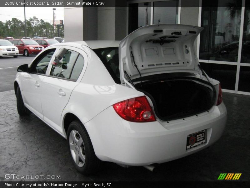 Summit White / Gray 2008 Chevrolet Cobalt LT Sedan