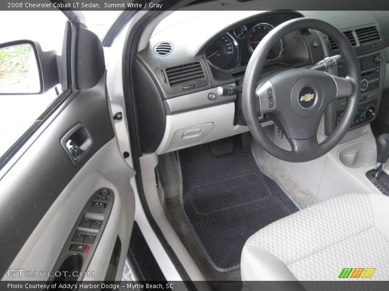 Summit White / Gray 2008 Chevrolet Cobalt LT Sedan