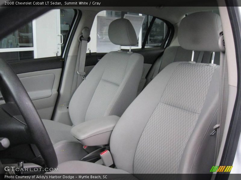 Summit White / Gray 2008 Chevrolet Cobalt LT Sedan
