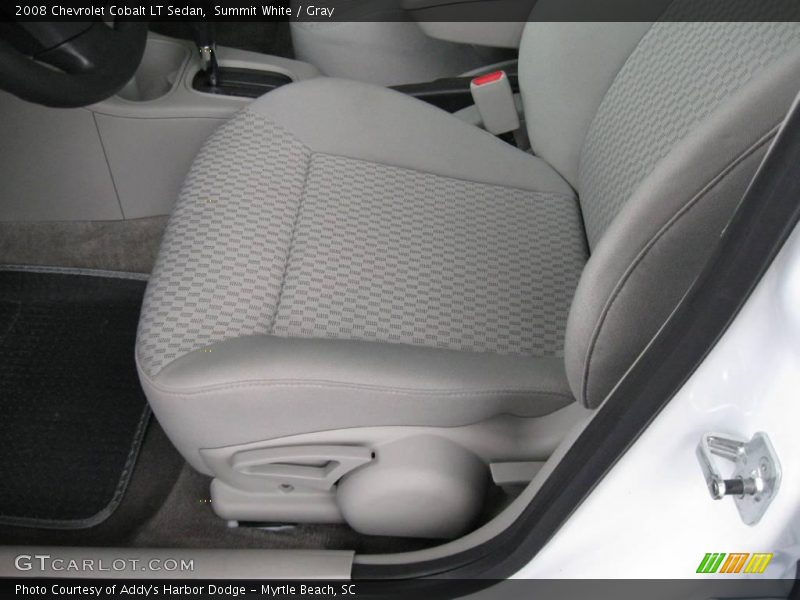 Summit White / Gray 2008 Chevrolet Cobalt LT Sedan