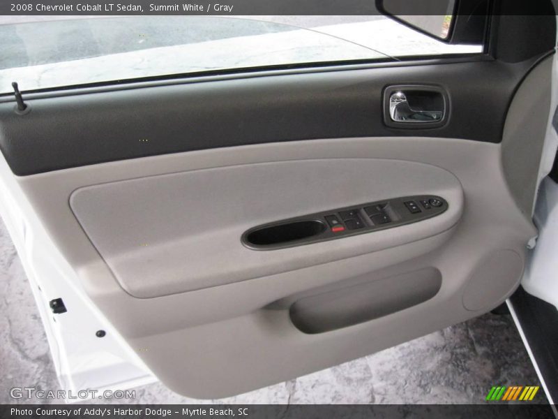 Summit White / Gray 2008 Chevrolet Cobalt LT Sedan
