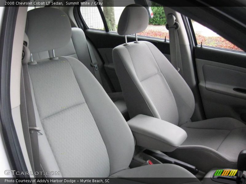 Summit White / Gray 2008 Chevrolet Cobalt LT Sedan