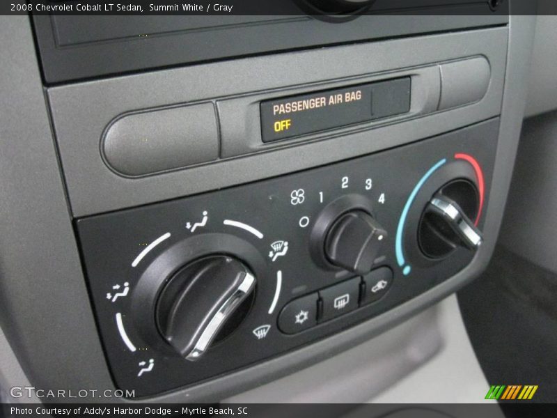 Summit White / Gray 2008 Chevrolet Cobalt LT Sedan