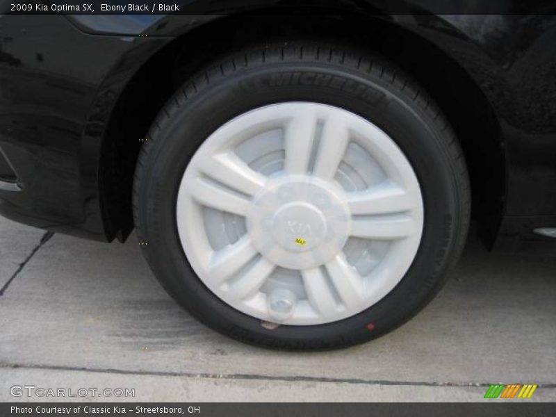 Ebony Black / Black 2009 Kia Optima SX