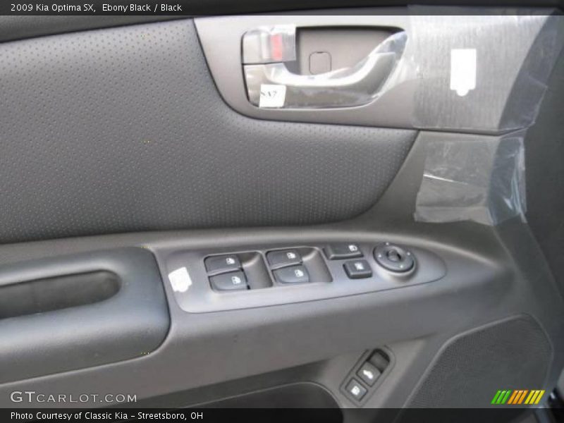 Ebony Black / Black 2009 Kia Optima SX