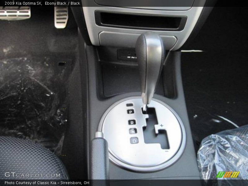 Ebony Black / Black 2009 Kia Optima SX