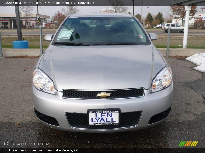 Silverstone Metallic / Ebony Black 2008 Chevrolet Impala SS