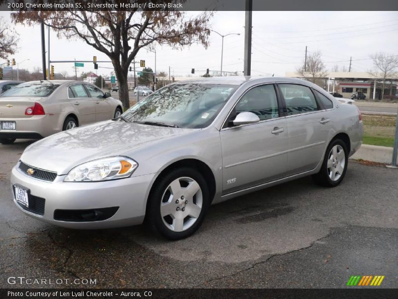 Silverstone Metallic / Ebony Black 2008 Chevrolet Impala SS