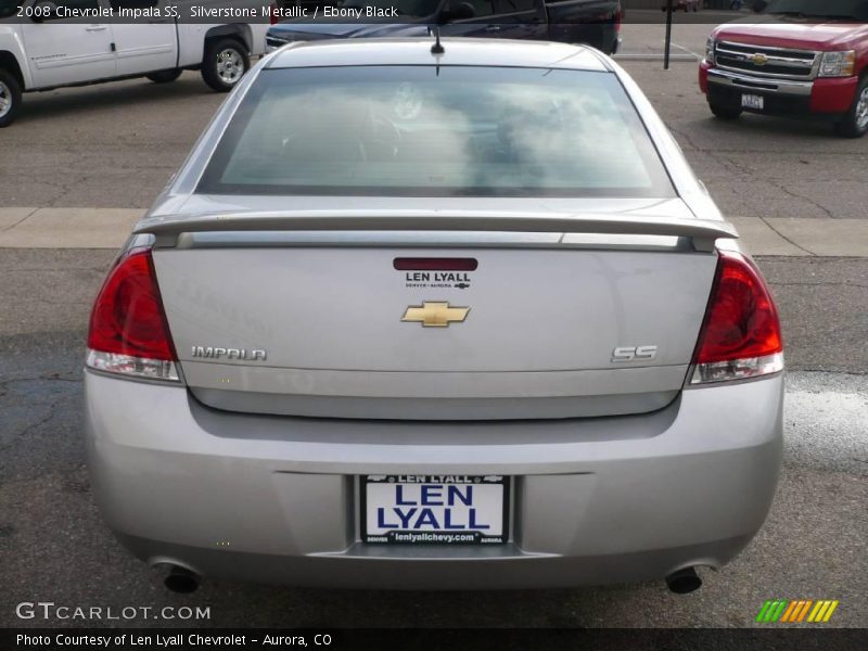 Silverstone Metallic / Ebony Black 2008 Chevrolet Impala SS