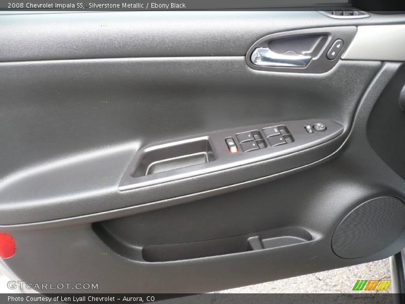 Silverstone Metallic / Ebony Black 2008 Chevrolet Impala SS