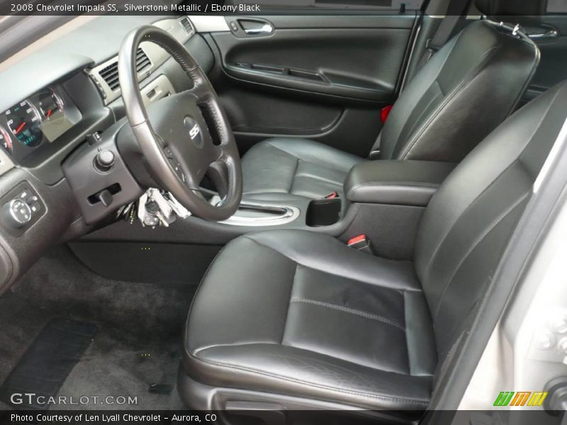 Silverstone Metallic / Ebony Black 2008 Chevrolet Impala SS