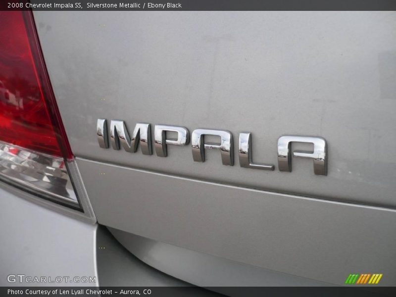 Silverstone Metallic / Ebony Black 2008 Chevrolet Impala SS