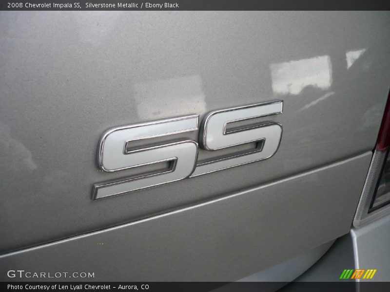 Silverstone Metallic / Ebony Black 2008 Chevrolet Impala SS