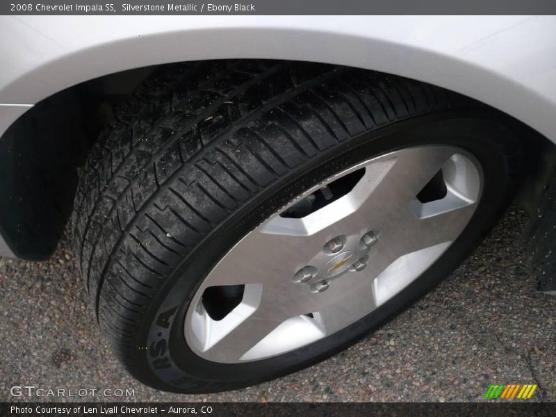 Silverstone Metallic / Ebony Black 2008 Chevrolet Impala SS
