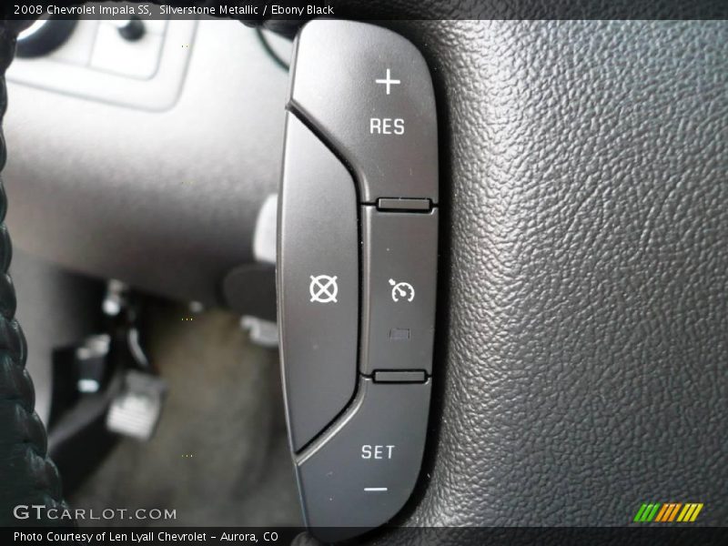 Silverstone Metallic / Ebony Black 2008 Chevrolet Impala SS