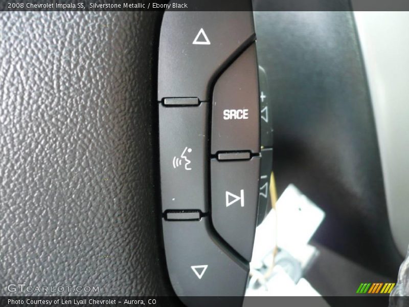 Silverstone Metallic / Ebony Black 2008 Chevrolet Impala SS