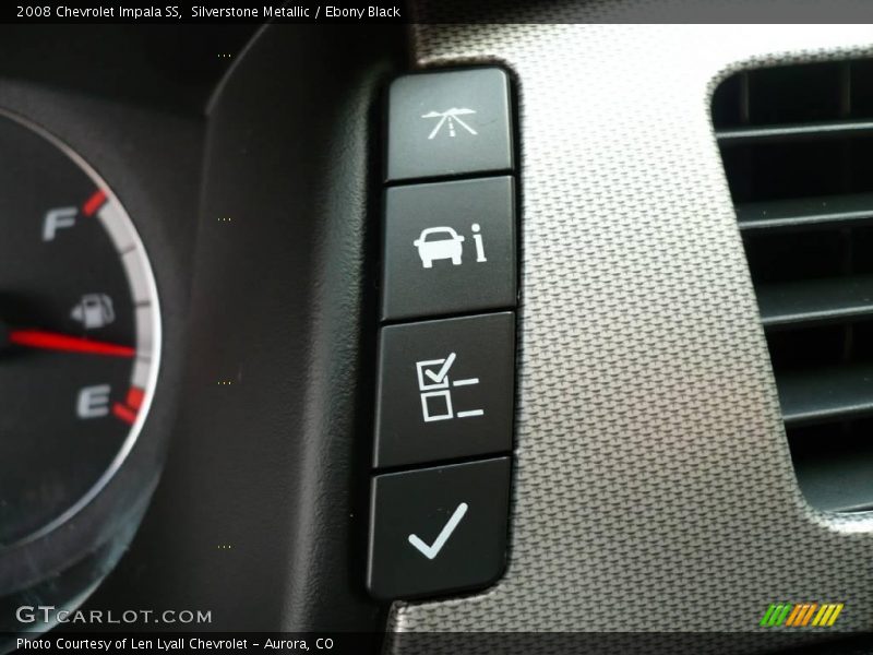 Silverstone Metallic / Ebony Black 2008 Chevrolet Impala SS